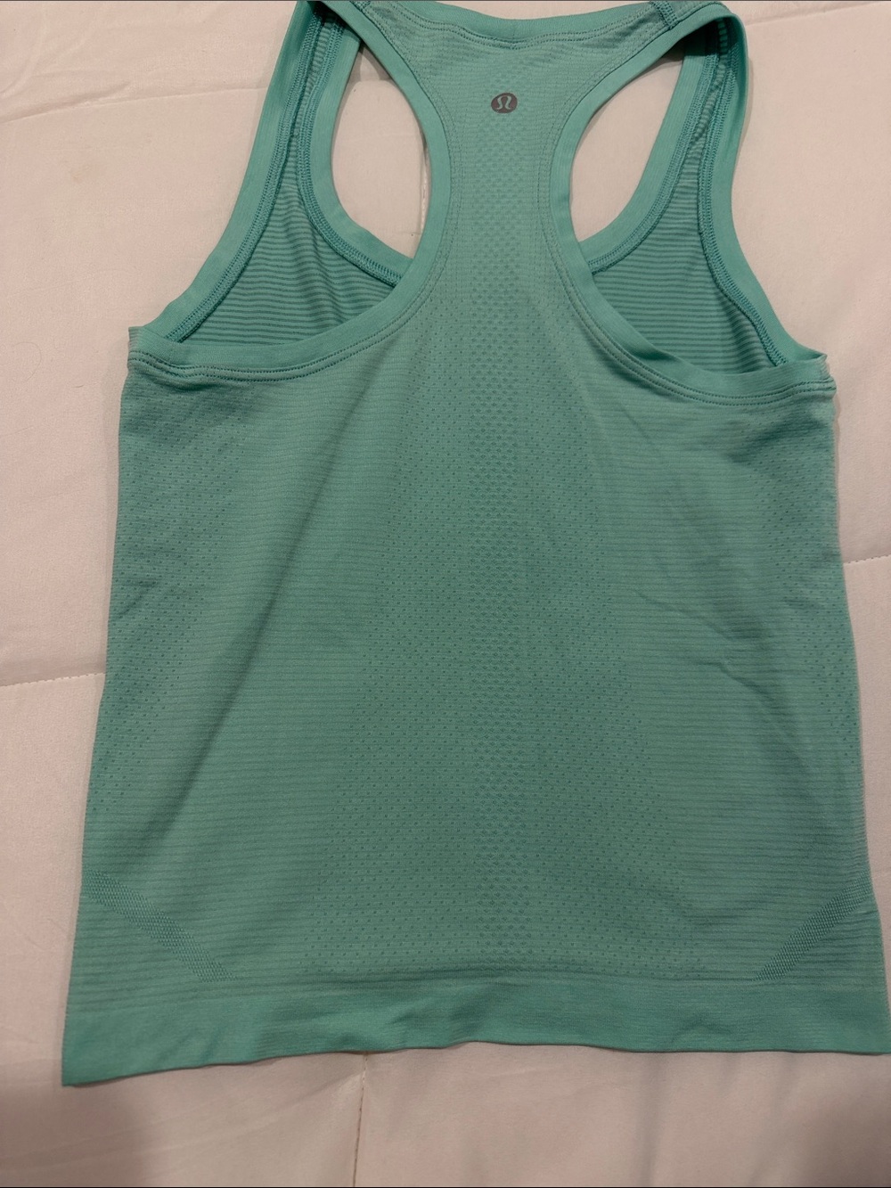 lululemon athletica swiftly tech Mint Green Racerback Tank - Picture 2 of 2